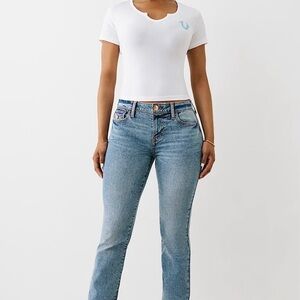 True Religion Light Blue Straight Leg Jeans